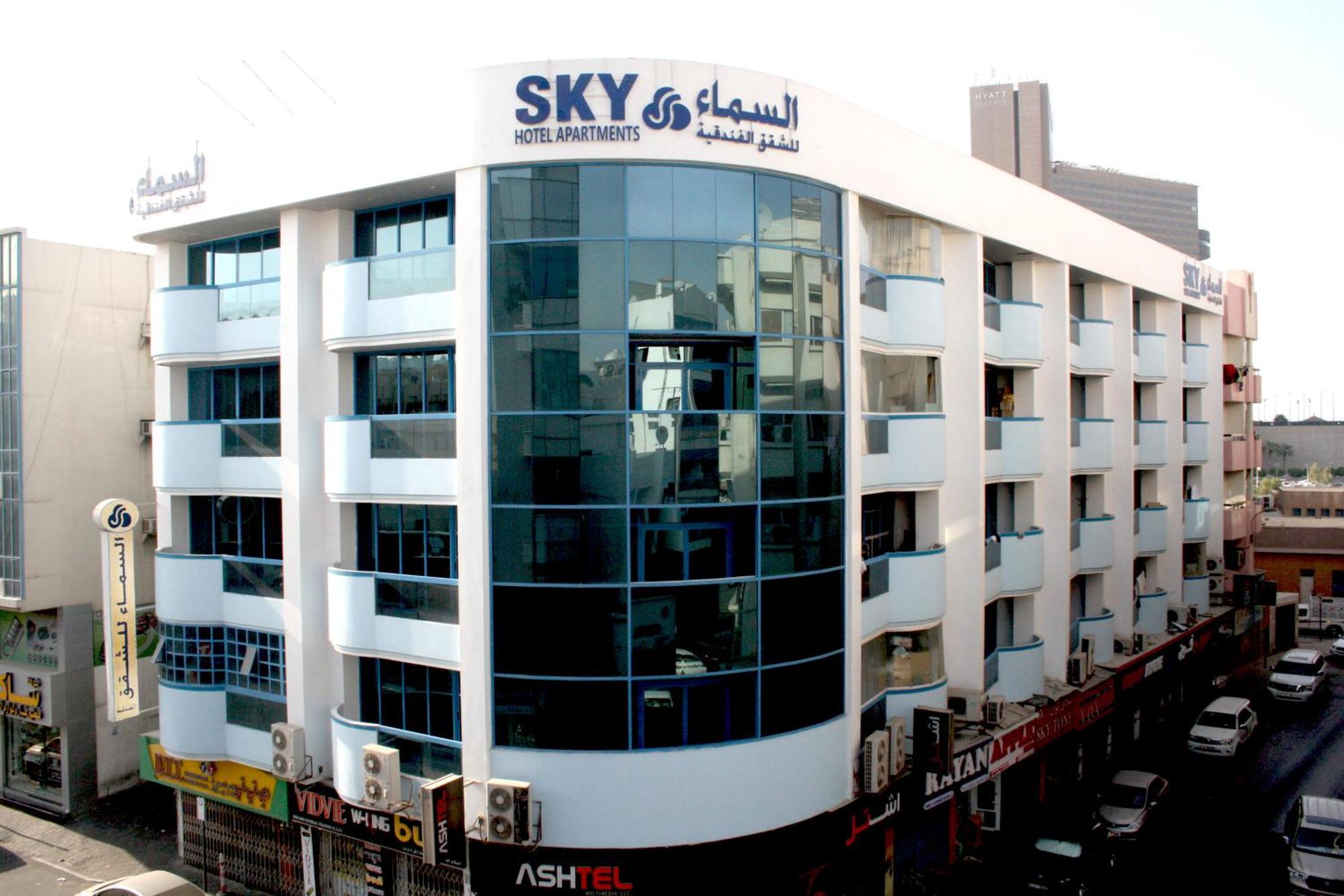 Sky Hotel Apartments Dubai Dış mekan fotoğraf